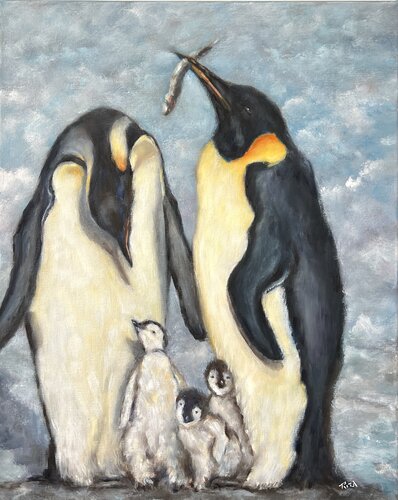 Where Love Stands by Rita Hsu, Painting for Sale on Select