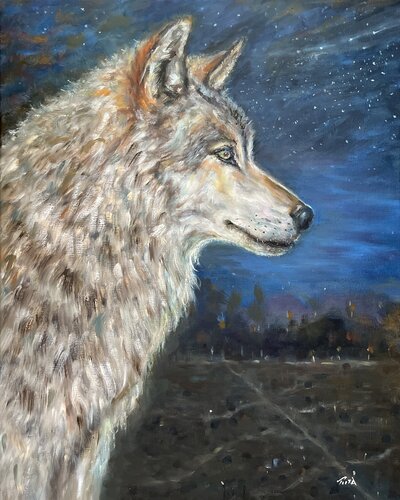 On The Way Home by Rita Hsu, Painting for Sale on Select