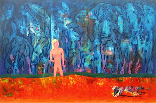 Songes d'une nuit d'été by Christian Saint Marc, Painting for Sale on Select