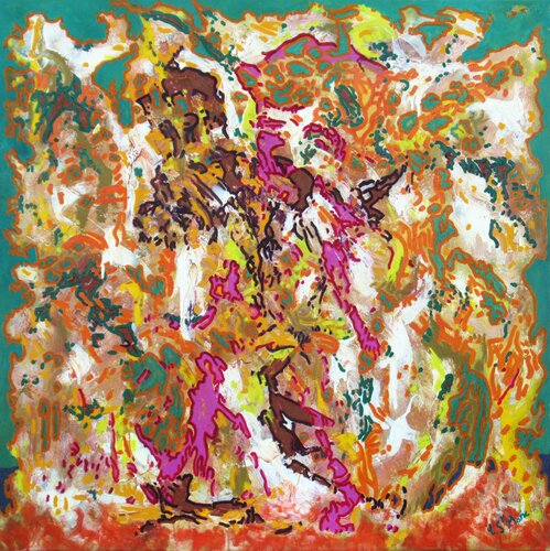 Intrication by Christian Saint Marc, Painting for Sale on Select
