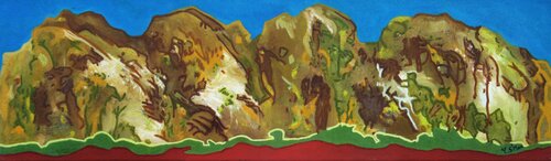 Déroulé de soi by Christian Saint Marc, Painting for Sale on Select
