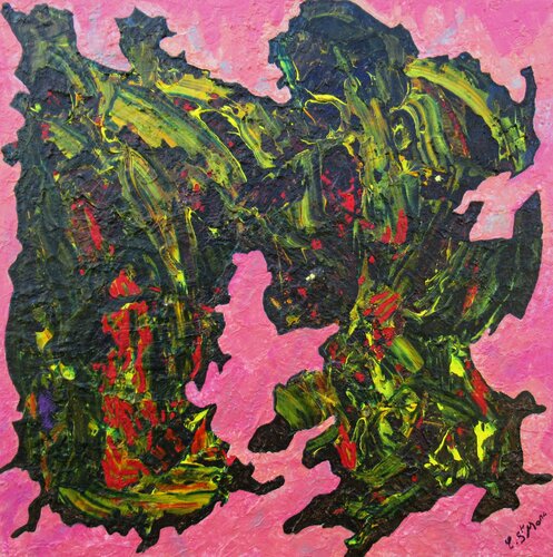 Verdeur automnale by Christian Saint Marc, Painting for Sale on Select