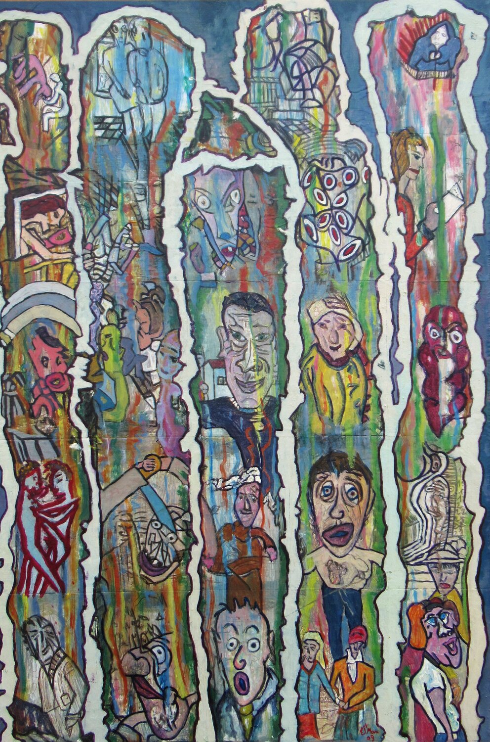 Intimités Christian Saint Marc Original painting for sale