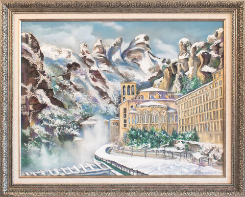 Montserrat by Anna Parhimovitš, Drawing for Sale on Select