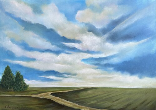 The Perfection of Simplicity by Anna Parhimovitš, Painting for Sale on Select