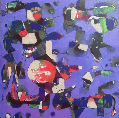 Carnival of Life by Milna Sajee, Painting for Sale on Select