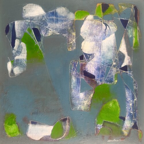 Tying down the clouds by Milna Sajee, Painting for Sale on Select