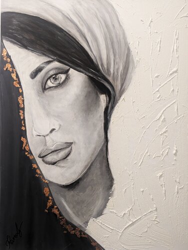 Dhahab al-Samt by Karen Ly, Painting for Sale on Select