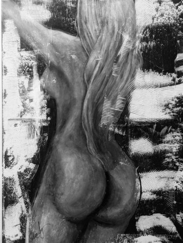 La Déchirure by Karen Ly, Painting for Sale on Select