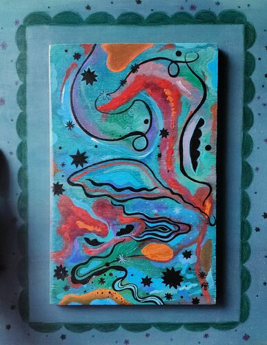 In The Making by Anna Schwank, Painting for Sale on Select
