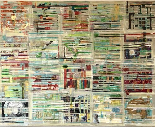 Interweaving Realities by Francesca Howard, Painting for Sale on Select