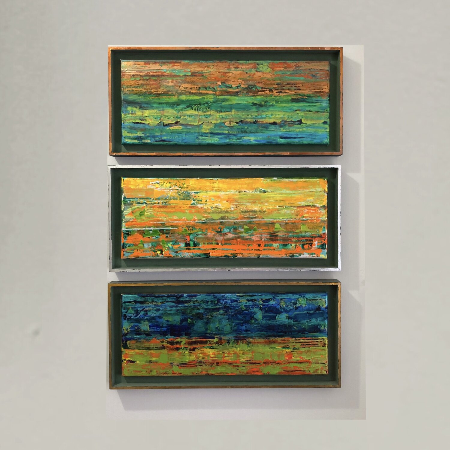 The Kent Triptych Francesca Howard Original painting for sale