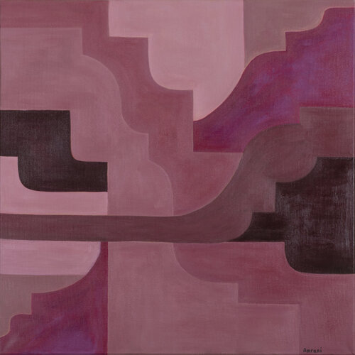 LAYERED LOVE by Ahlam Amrani, Painting for Sale on Select