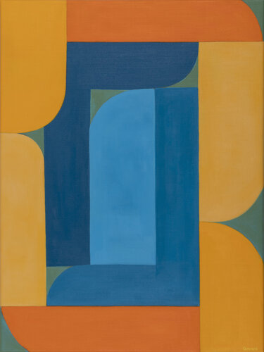 PORTAL OF CREATIVITY #1 by Ahlam Amrani, Painting for Sale on Select