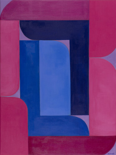 CALM CONTEMPLATION by Ahlam Amrani, Painting for Sale on Select