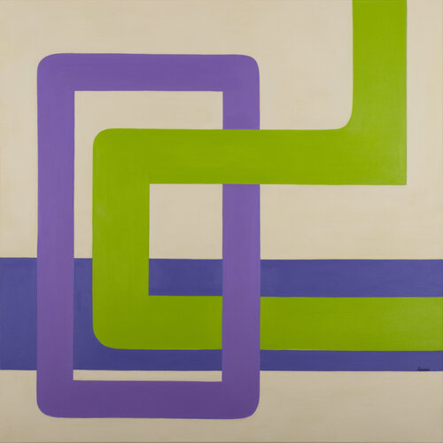 SOULFUL CONNECTION #2 by Ahlam Amrani, Painting for Sale on Select