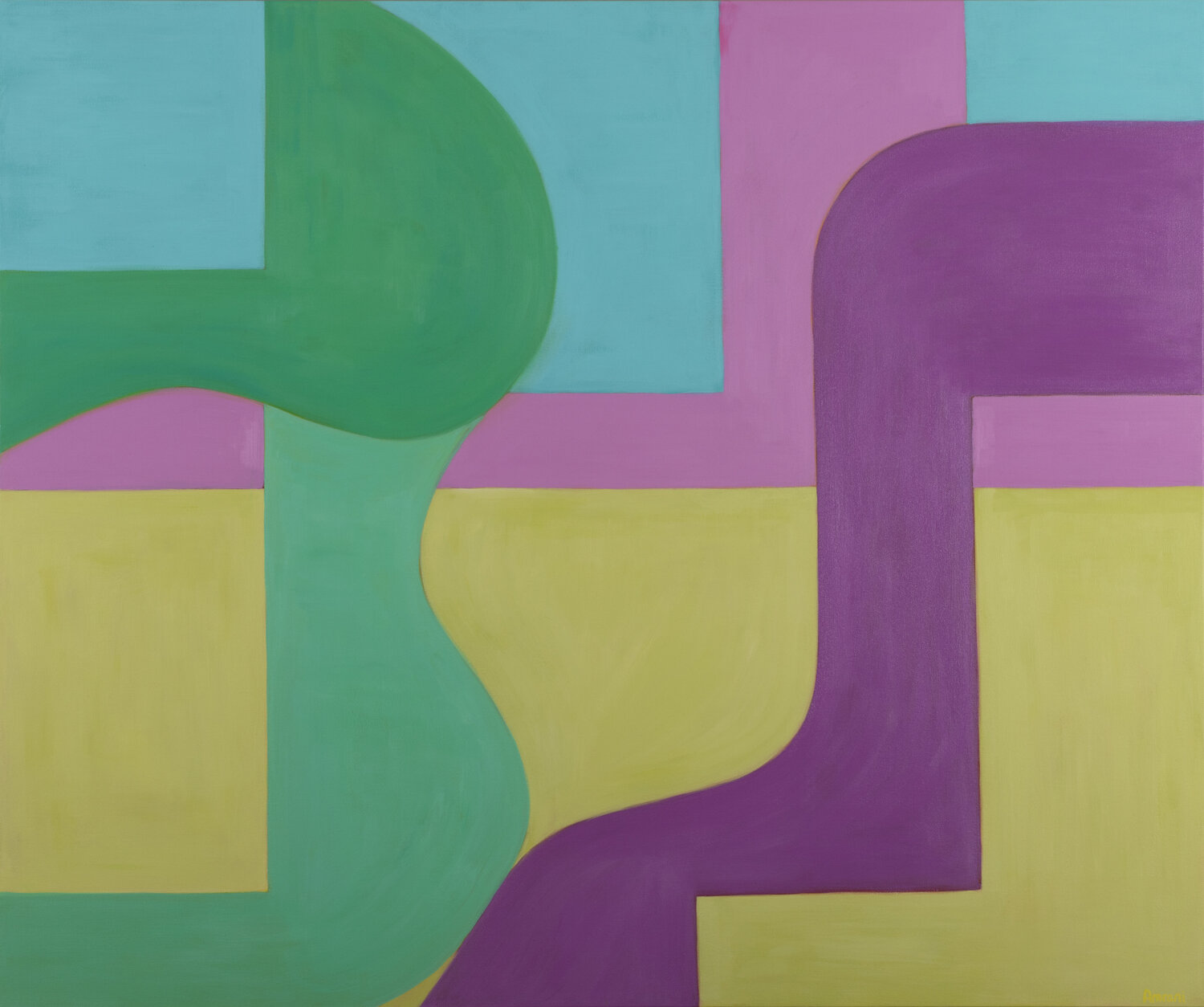 INNER PEACE Ahlam Amrani Original painting for sale