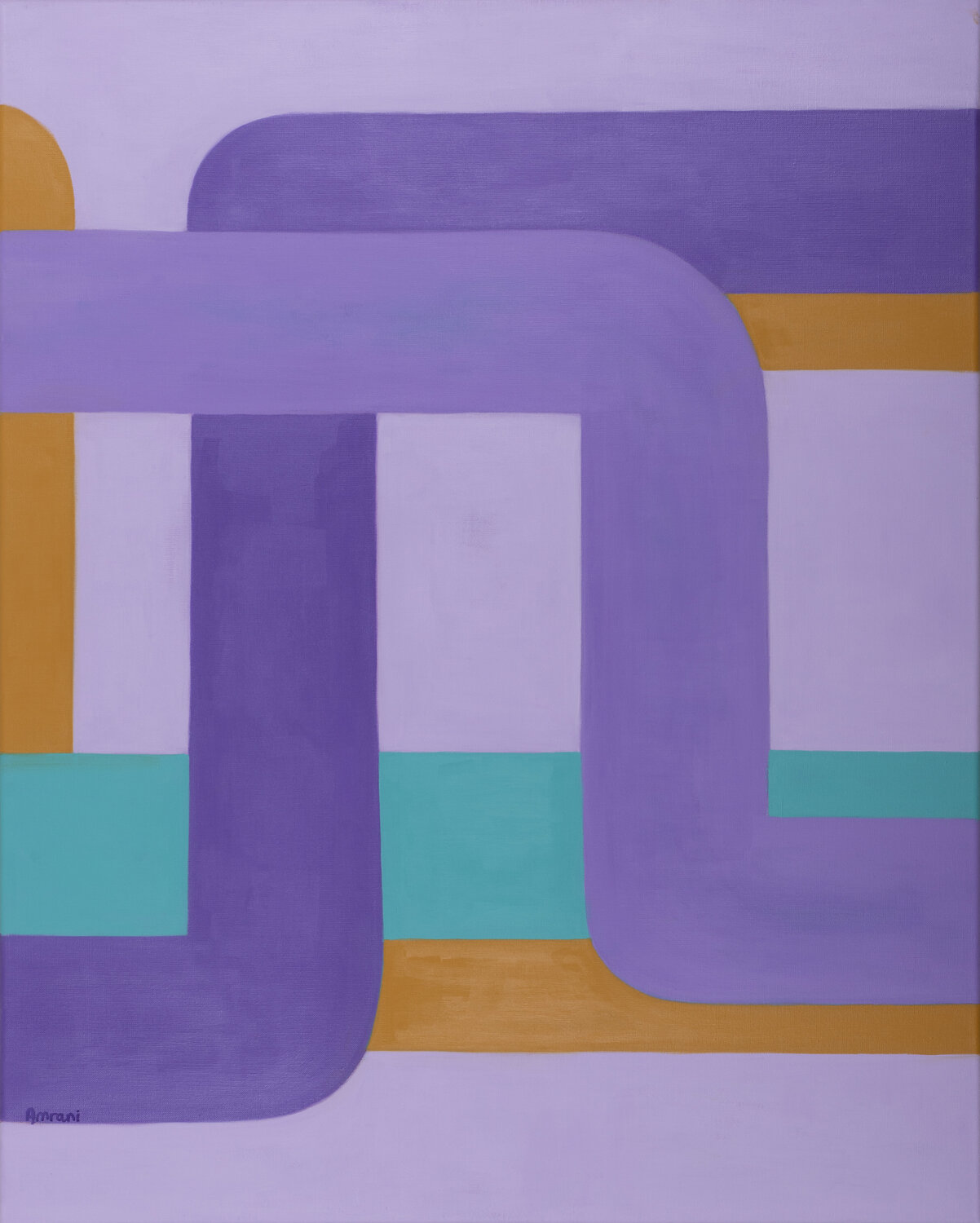 FLOW Ahlam Amrani Original painting for sale