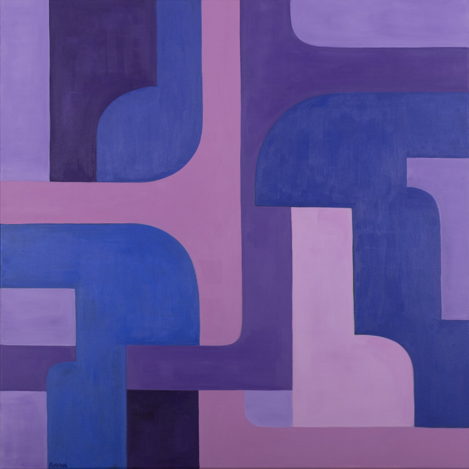 PATH OF HOPE Ahlam Amrani Original painting for sale