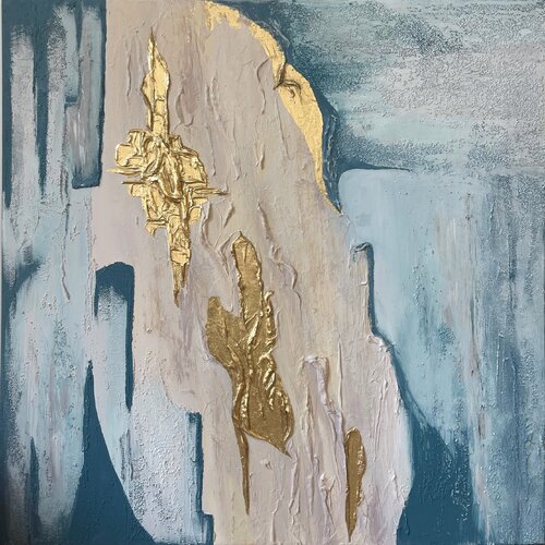 Guilding star by Olga Shangina, Painting for Sale on Select