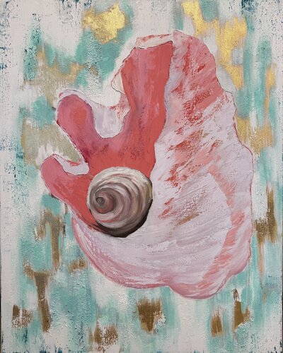 Grace of the deep by Olga Shangina, Painting for Sale on Select