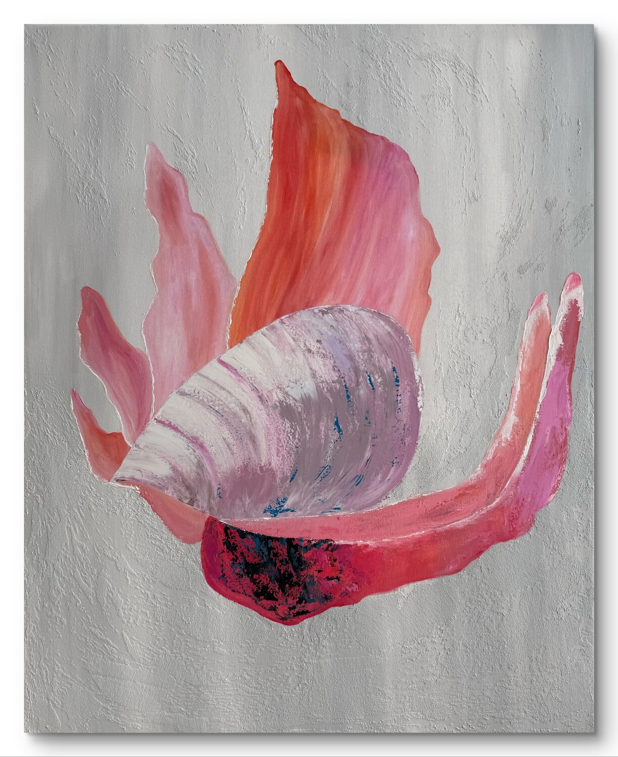 The bloom of silence Olga Shangina Original painting for sale