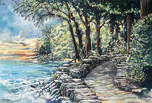 Spring Renewal by Maria Matic and Amarylismatic, Painting for Sale on Select