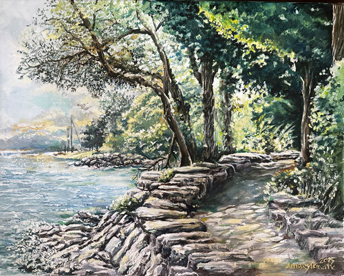 Spring renewal by Maria Matic and Amarylismatic, Painting for Sale on Select