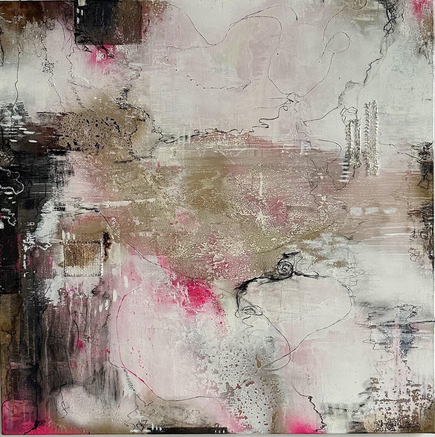 Rust Does Not Rest Birute Celik Original painting for sale