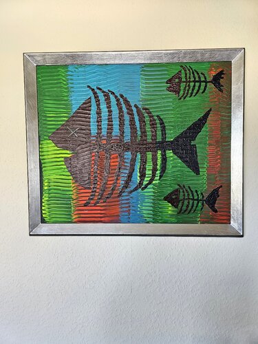 Fische by Sylvia Tabea Schmitz, Painting for Sale on Select