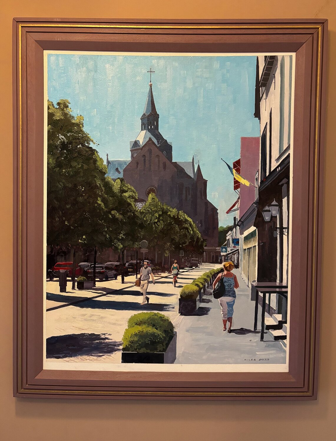 DePetrus, Vught Gerald Miles Original painting for sale