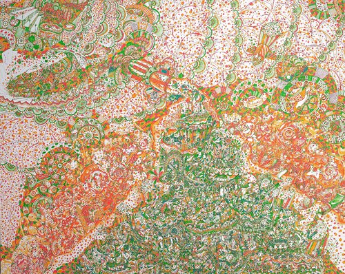 Serotonin Salad by Jung Seung Yun, Drawing for Sale on Select