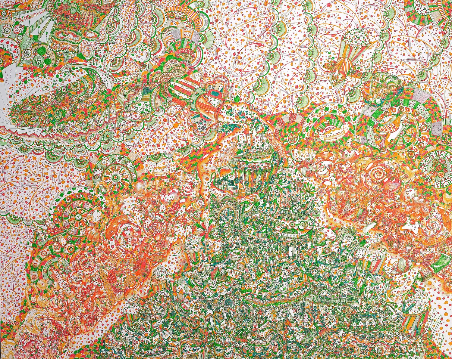 Serotonin Salad Jung Seung Yun Drawing for sale