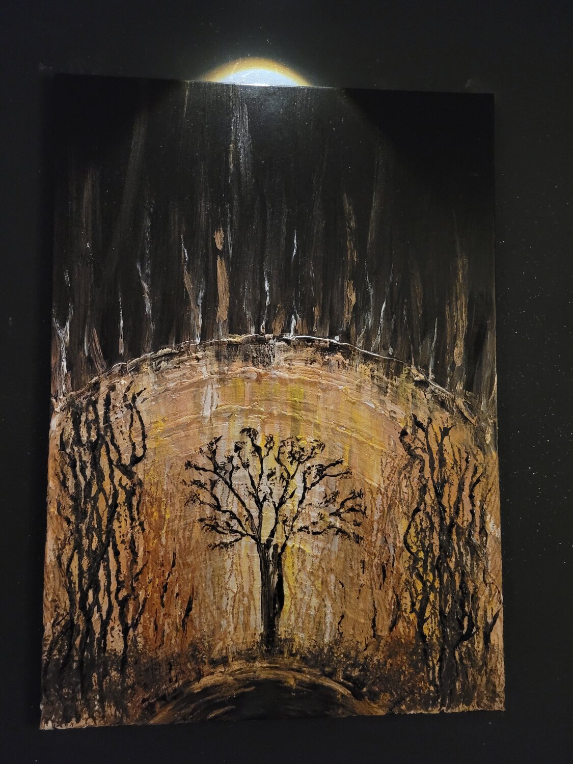 Komorebi Myriam Guillemeau Original painting for sale