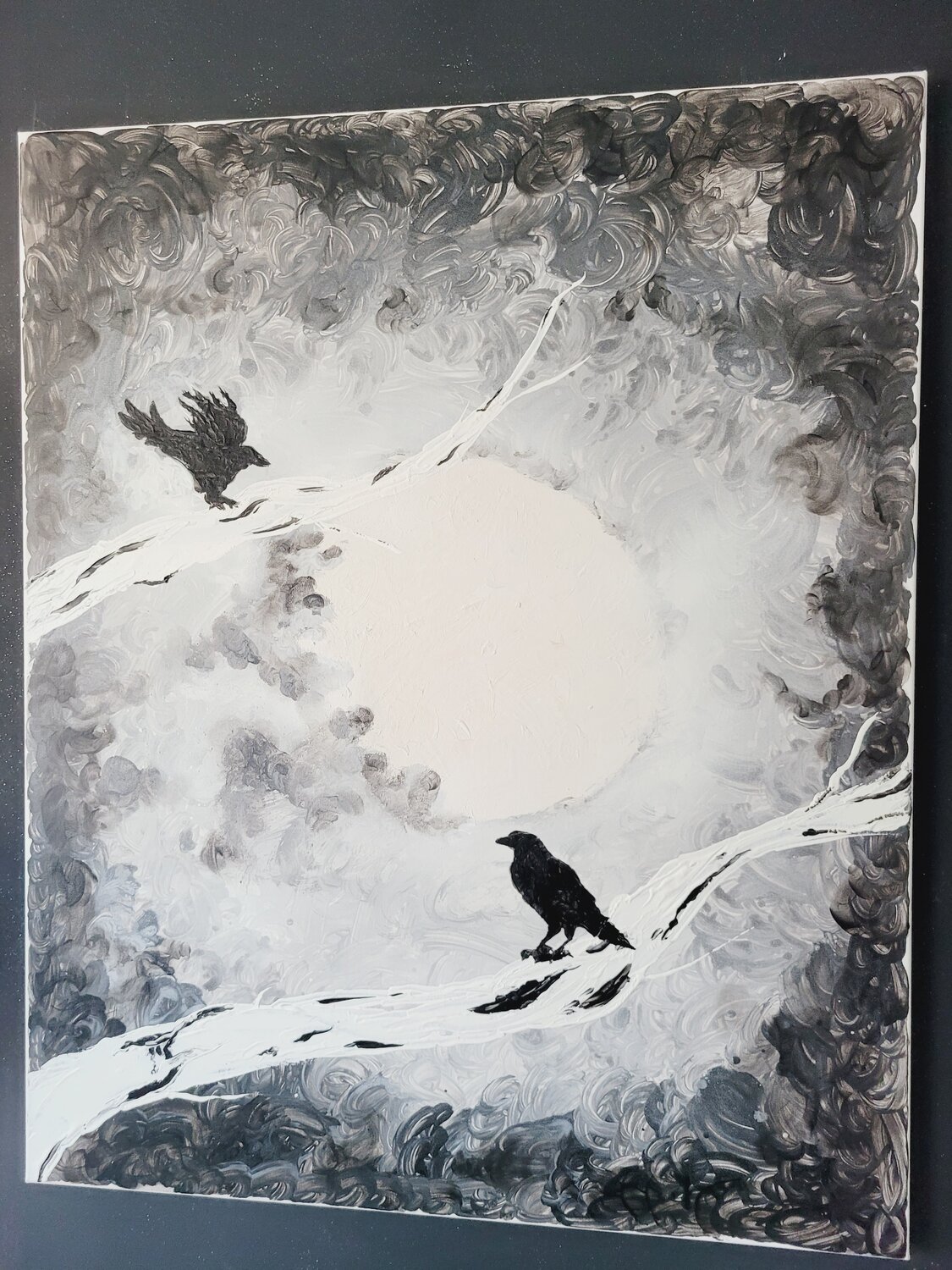 Nocturne Myriam Guillemeau Original painting for sale