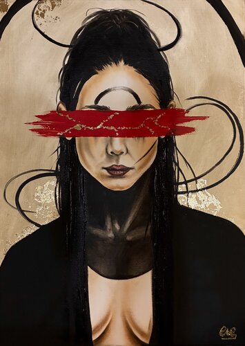 Silent Oracle by walter geraci, Painting for Sale on Select