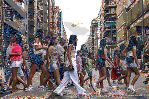 Babel II - formato XXL by El Pop surrealista Ortega, Painting for Sale on Select