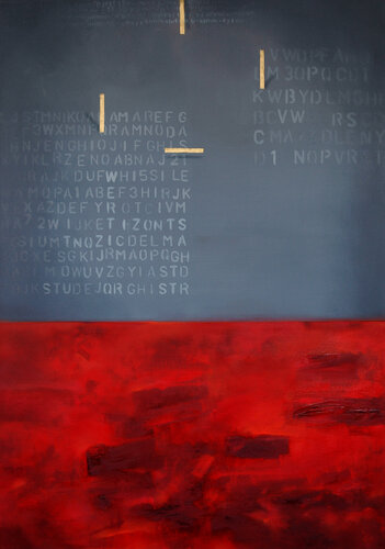 Wertizont VI. by David Dvorsky, Painting for Sale on Select
