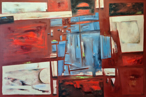 Deshret - The Red Land by David Dvorsky, Painting for Sale on Select