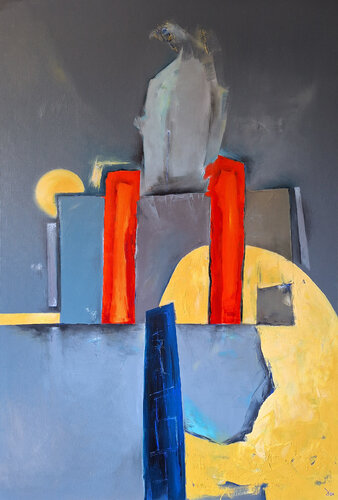 Shallow Sand Graves by David Dvorsky, Painting for Sale on Select
