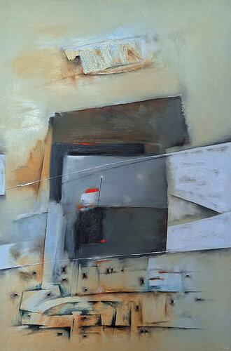 The Settlement by David Dvorsky, Painting for Sale on Select