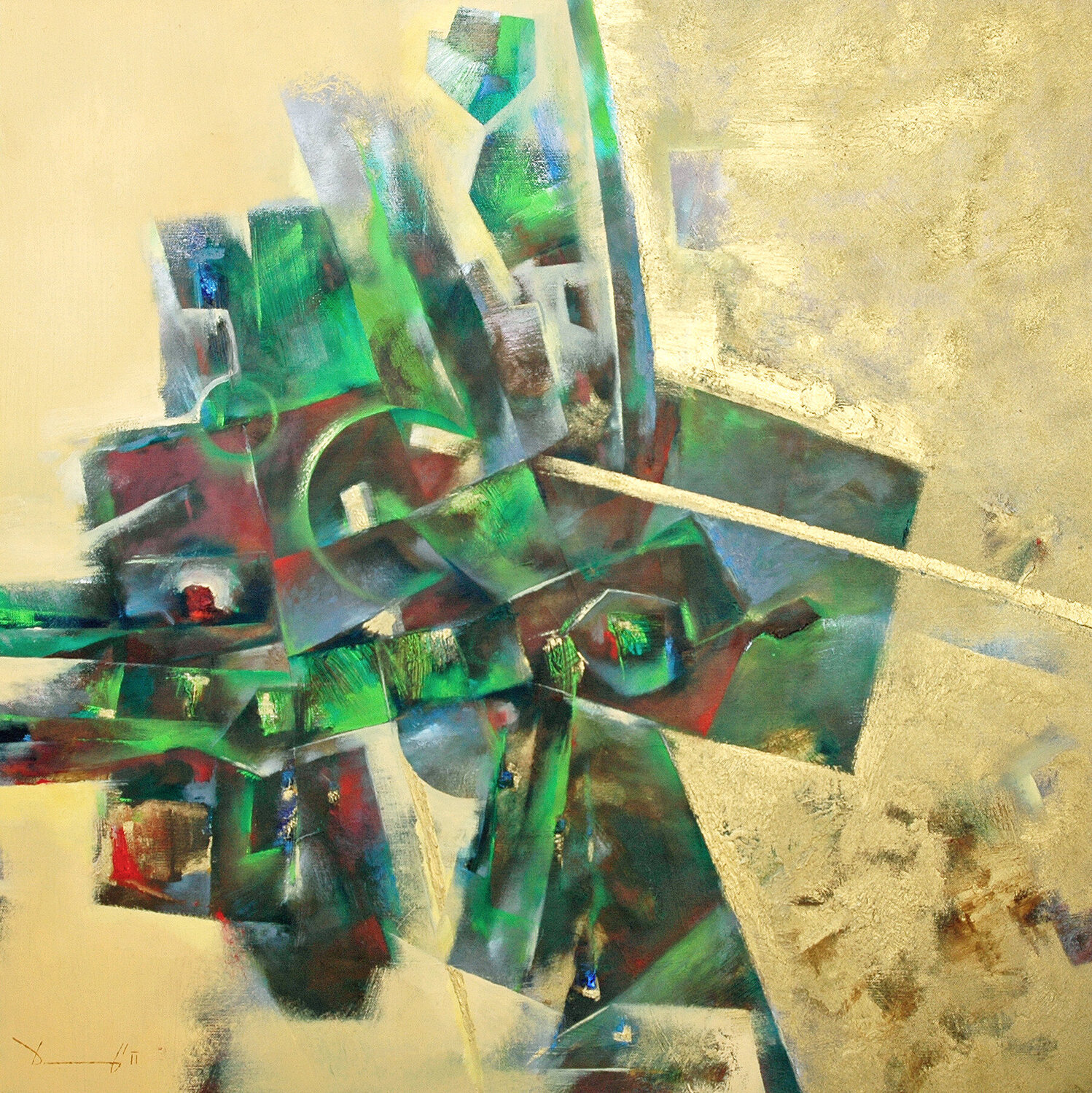 The Objectification David Dvorsky Original painting for sale