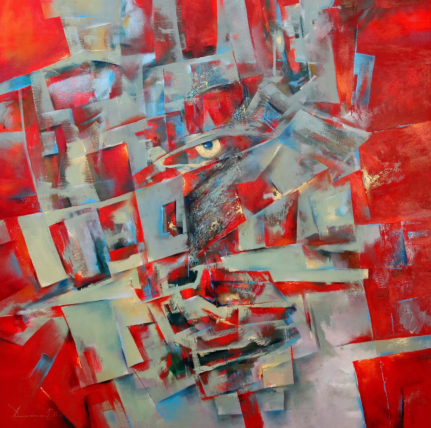 The Apperception David Dvorsky Original painting for sale