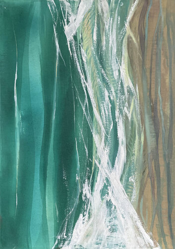 The Surf by Marseille Grom, Painting for Sale on Select