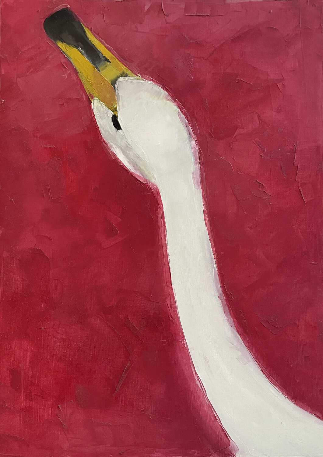 Swan Marseille Grom Originalgemälde zu verkaufen
