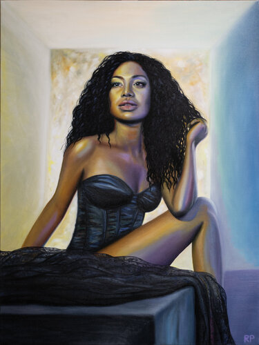 Sensual 001 by Rafael Paiva, Painting for Sale on Select