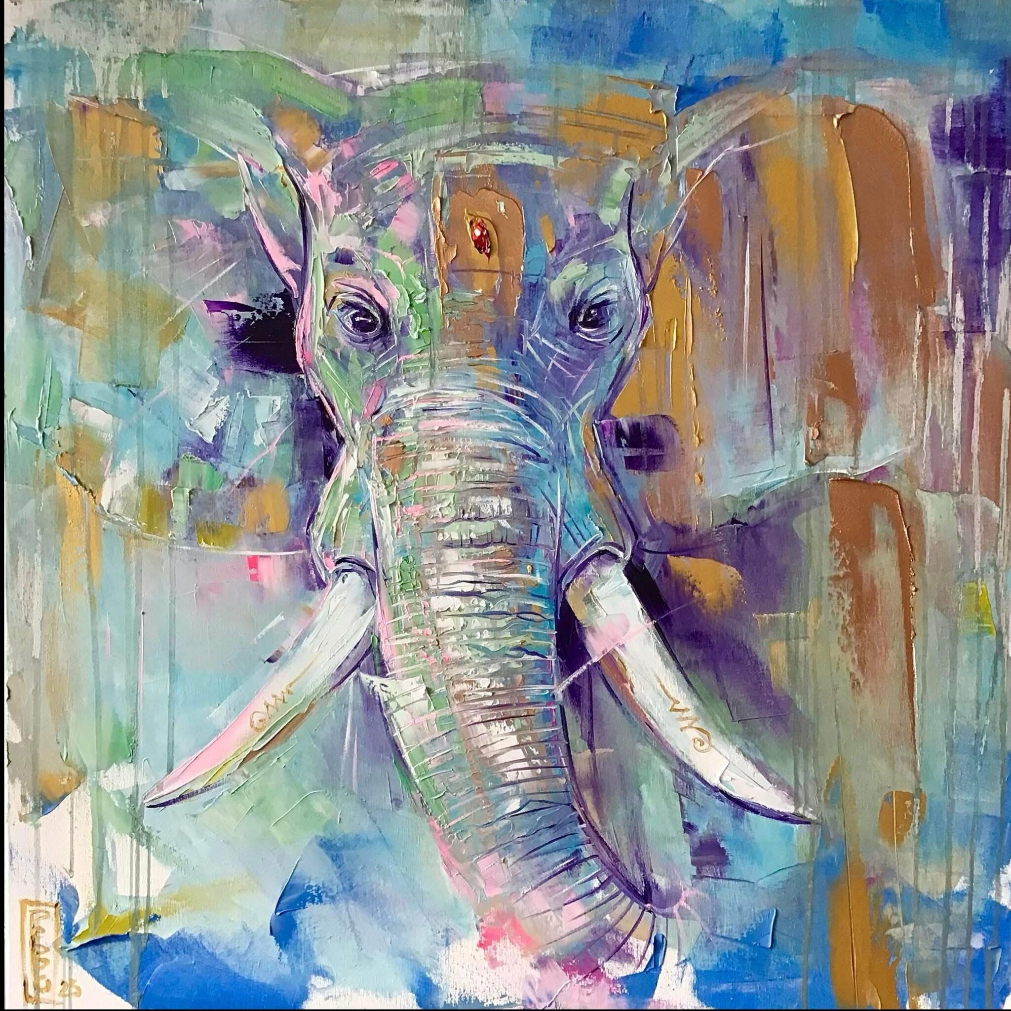 Topic Indian Elephant paintings