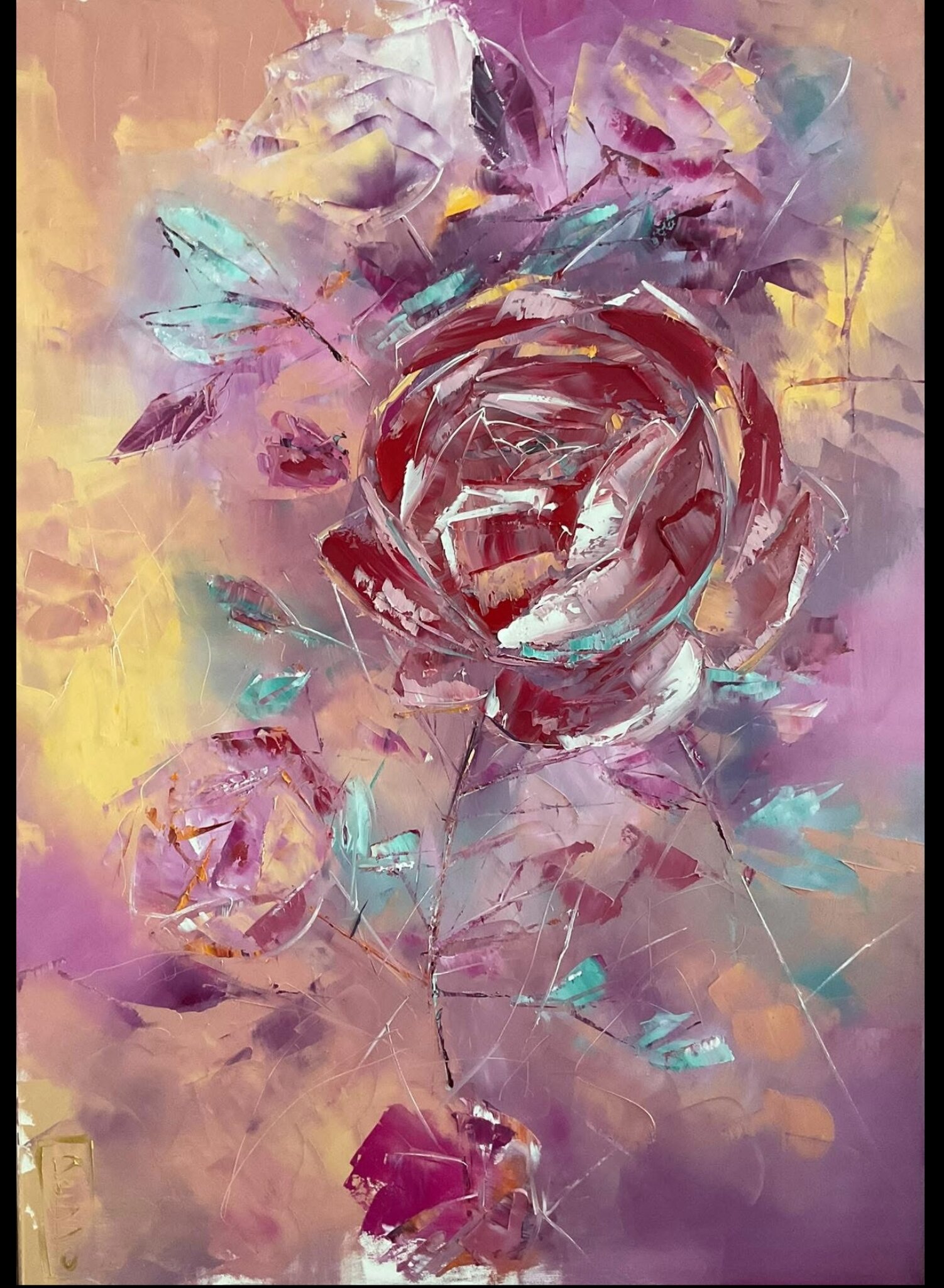 Abstract rose