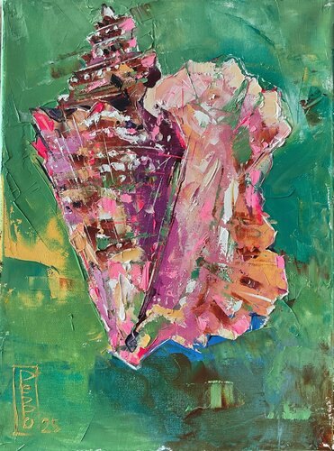 Seashell by Petko Dzhelebov, Painting for Sale on Select
