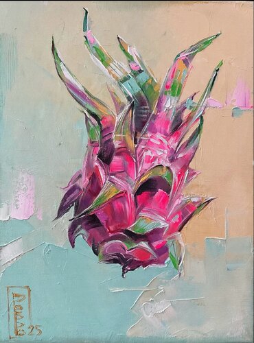 Dragonfruit by Petko Dzhelebov, Painting for Sale on Select